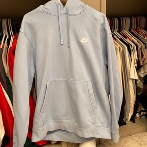 LIGHT BLUE NIKE HOODIE